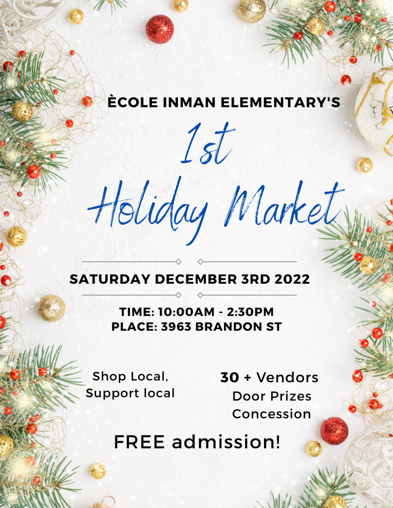 Inman’s Holiday Market École Cascade Heights